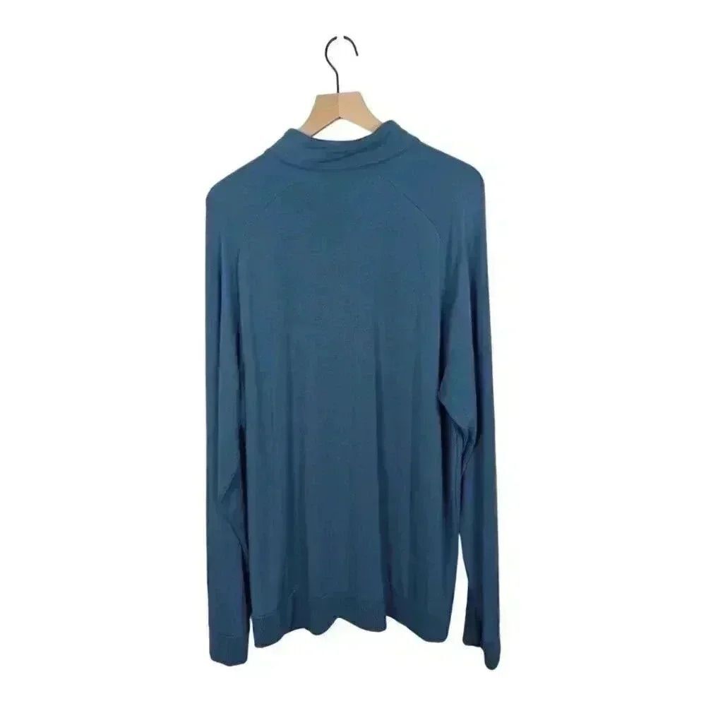 Travis Mathew Golf Quarter Zip Pullover, Blue, Mens XXL - Picture 2 of 12
